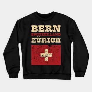 Flag of Switzerland Crewneck Sweatshirt